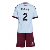 Aston Villa Matty Cash #2 Tredje Tröja Barn 2026-27 Kortärmad (+ Korta byxor)